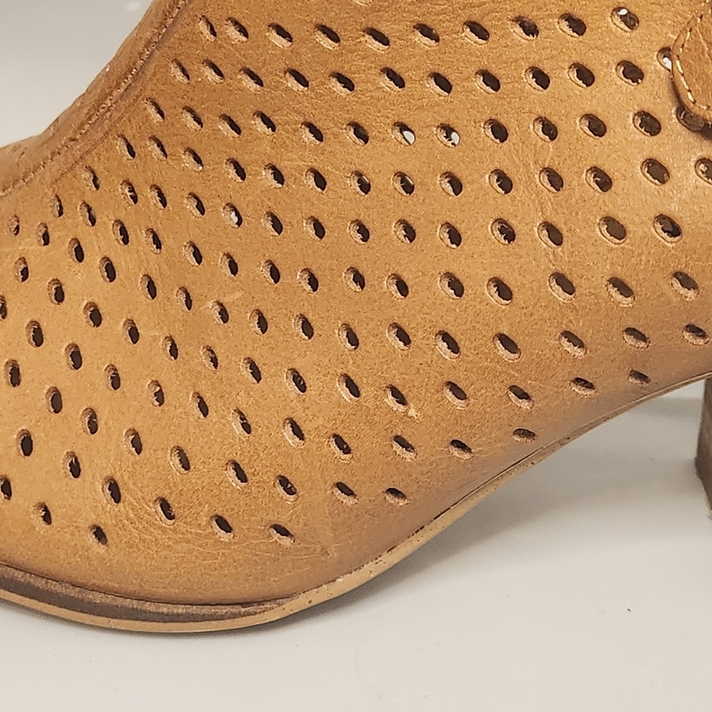 Lucky Brand Women’s 10 Hatoraa Slingback Peep Toe Sandal Heel - Picture 15 of 16
